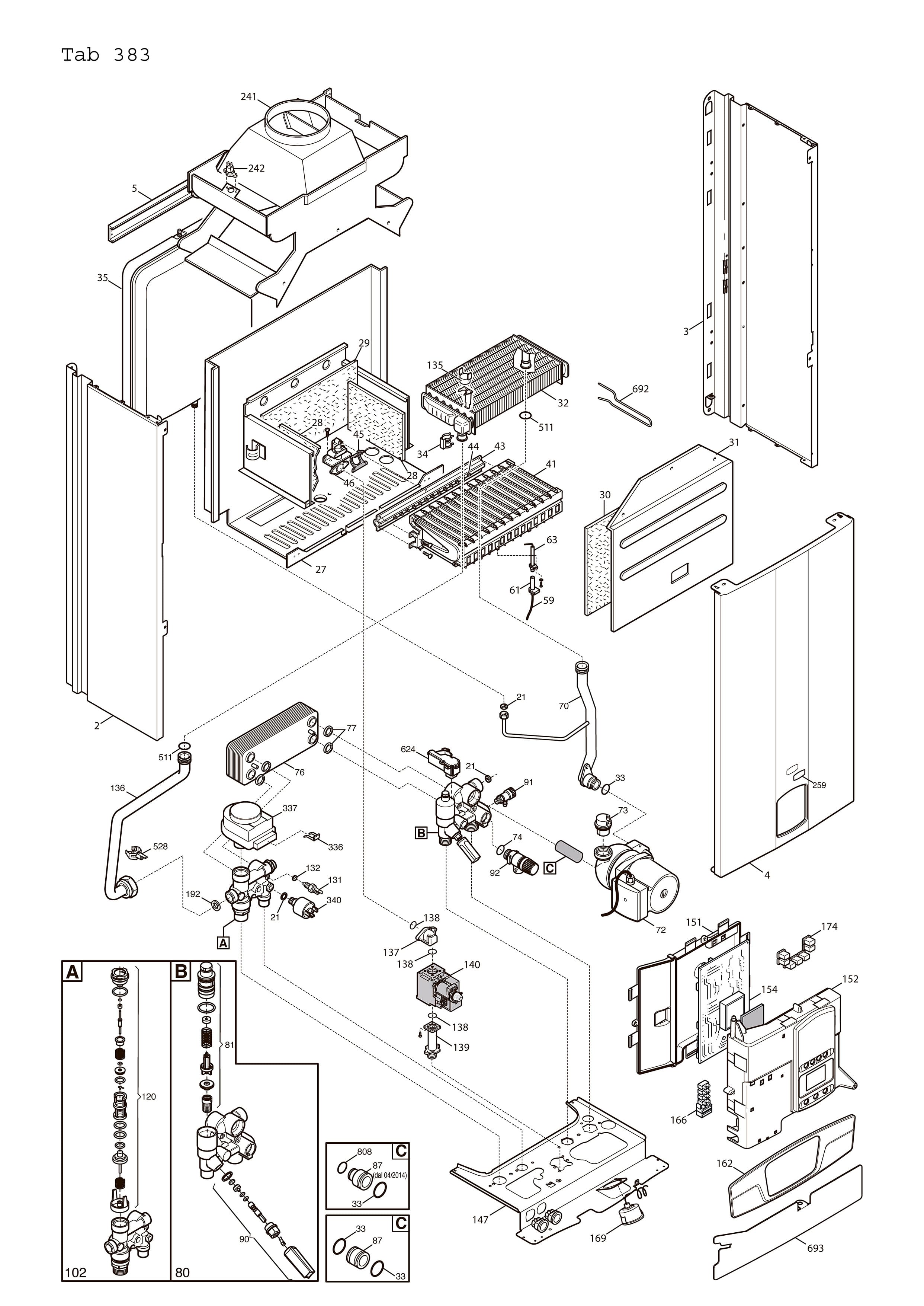 Схема baxi eco four 24