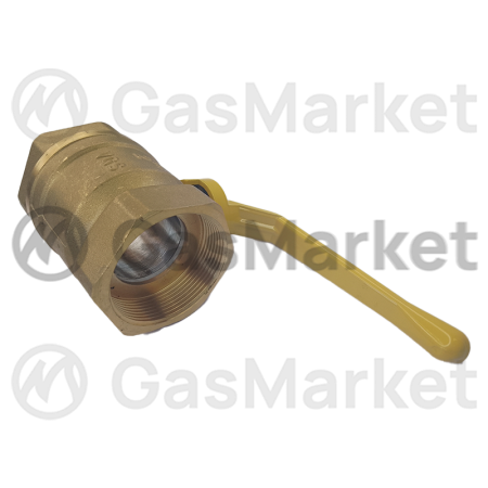 Кран шаровой VGS 11Б27П латунь 2" гайка-гайка ручка