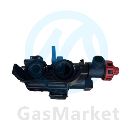 Гидроузел (гидроарматура DHW) для котлов Bosch/Buderus WBN6000/Logamax U072 28K  87186455600