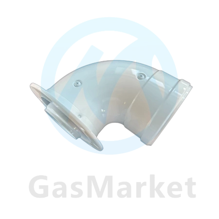 Угол коаксиальный Termica 90˚ Ø60/100  стартовый для котлов