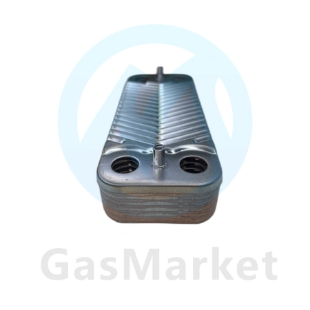 Теплообменник пластинчатый (вторичный)  12 пластин для котлов Viessmann Vitopend   (7828745) 7875502