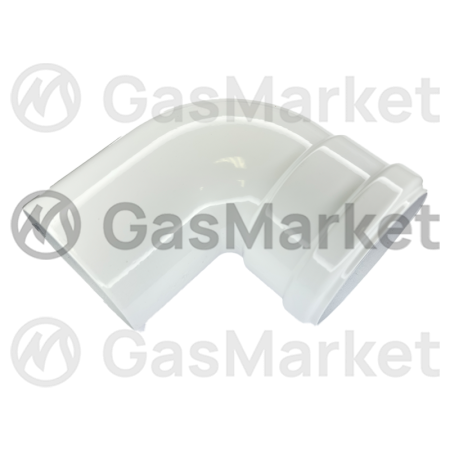 Угол универсальный (колено) DR Thermo 90° Ø80mm Y-012