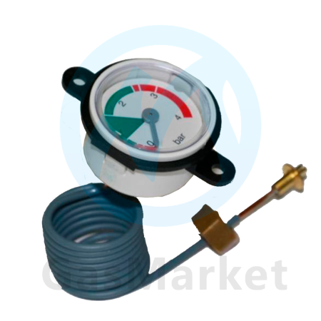 Манометр  для котлов BAXI Luna/Nuvola/Nuvola-3/ Nuvola-3 Comfort  (JJJ009951830) 9951830