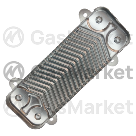 Теплообменник пластинчатый (вторичный)  12 пластин для котлов Viessmann Vitopend WHO/WHE   7817471