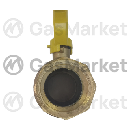 Кран шаровой VGS 11Б27П латунь DN50 x 2" гайка-гайка ручка