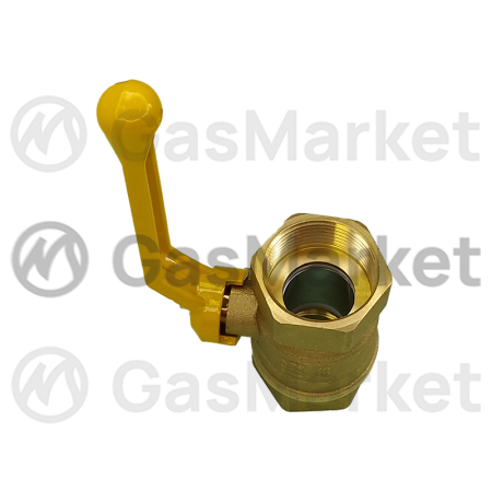 Кран шаровой VGS 11Б27П латунь 32mm x 1 1/4" гайка-гайка ручка