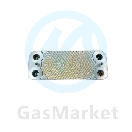 Теплообменник пластинчатый (вторичный)   для котлов MOGUCHI    MG08020002