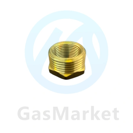 Муфта переходная латунь 3/4" х 3/4" гайка-штуцер AVG00358