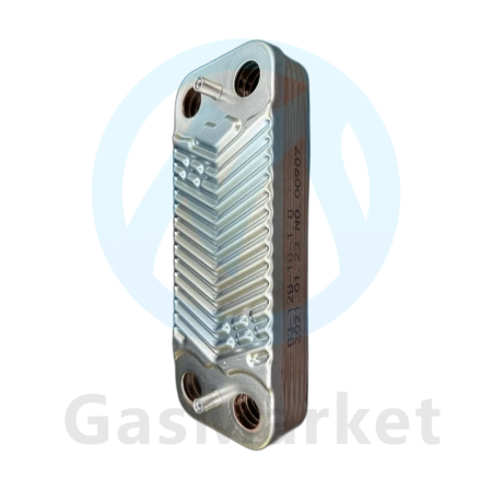 Теплообменник пластинчатый (вторичный)  10 пластин для котлов Kiturami    S792000006