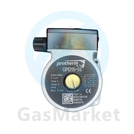 Двигатель цирк. насоса GPD 15-5S для котлов Protherm Jaguar/Leopard/Lynx   0020119604.D