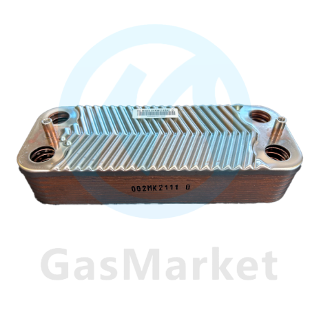 Теплообменник пластинчатый (вторичный)   для котлов Navien Deluxe S 30-40 кВт  30018296A