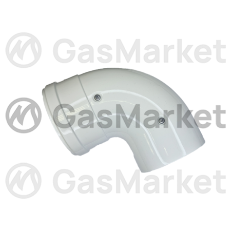 Угол универсальный промежуточный (колено универсальное) DR Thermo 90° Ø60/100 Y-003