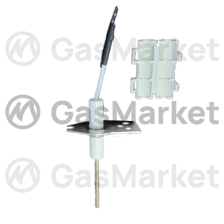 Электрод ионизации с штепселем для котлов Bosch/Buderus   (63029124/5493916/87185737460) 5493965