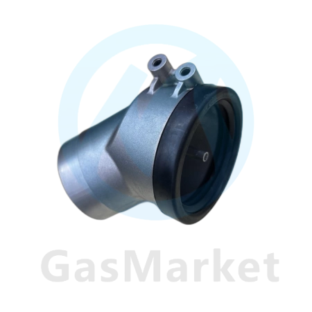 Патрубок подключения с трубкой Пито  Bosch/Buderus WBN 6000/U072  87186432420