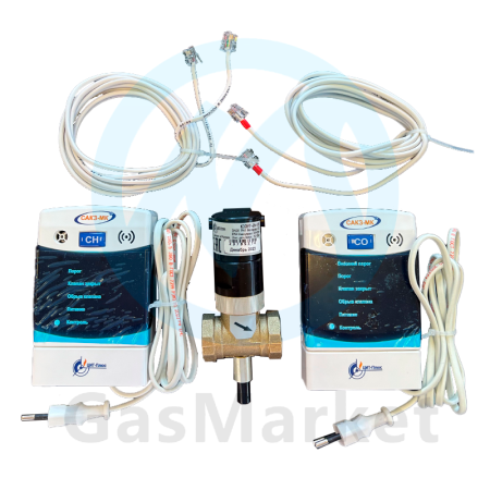 Система автоматического контроля загазованности САКЗ-МК 2-1 DN 20 НД CO+CH AVG00166