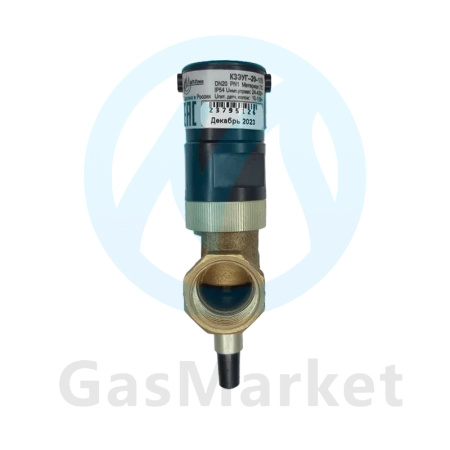 Газовый клапан запорный КЗЭУГ-20НД с электромагнитным управлением       00000647