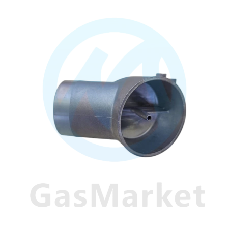 Патрубок  подключения вентилятора с трубкой Пито для котлов Bosch/Buderus   87186429260