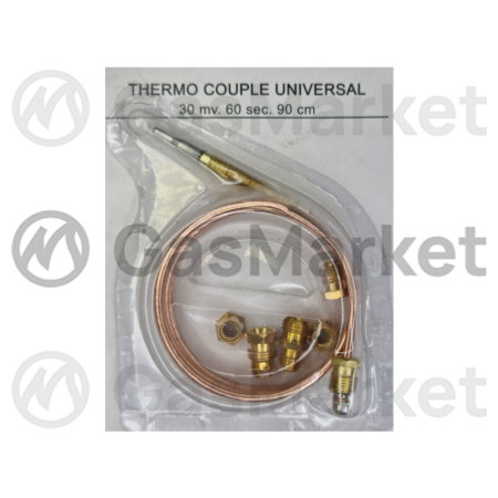 Термопара универсальная 30 mv/60 sec/90 cm Honeywell/Haier/Gefest/Мечта    (0.208.002/682955) w001
