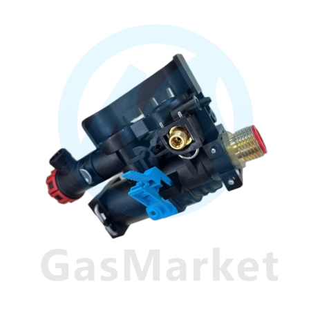 Гидроузел (гидроарматура DHW) для котлов Bosch/Buderus WBN6000/Logamax U072 28K  87186455600