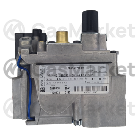 Газовый клапан SIT 820 NOVA  для котлов Protherm МЕДВЕДЬ PLO 60 кВт  0020025219