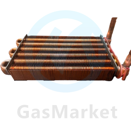 Теплообменник основной (первичный) для котлов Bosch/Buderus U052-24K  (87160126090) 19928626