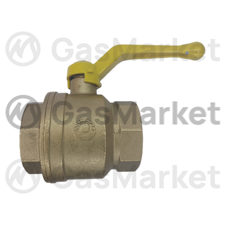 Кран шаровой VGS 11Б27П латунь DN50 x 2" гайка-гайка ручка