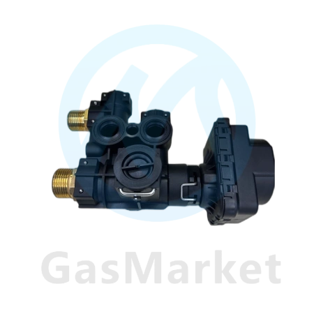 Гидроузел (гидрогруппа) с двигателем трехходового клапана для котлов Kiturami    S323100125