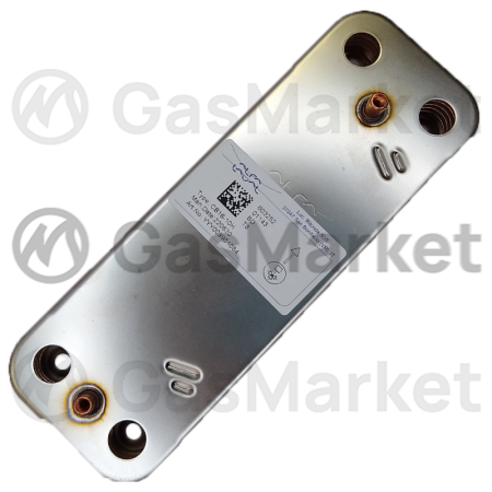 Теплообменник пластинчатый (вторичный)  10 пластин для котлов BAXI Duo-Tec  (JJJ005686660) 5686660