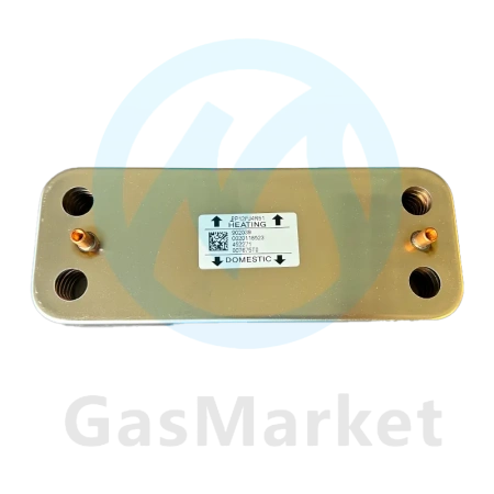 Теплообменник пластинчатый (вторичный)  12 пластин для котлов Vaillant TurboFIT   0020123543