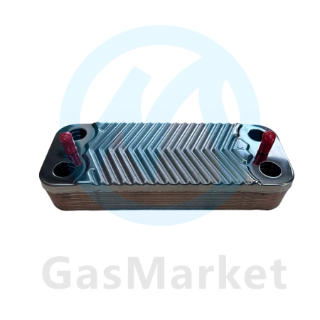 Теплообменник пластинчатый (вторичный) ГВС 12 пластин для котлов ARDERIA Atmo/B/D   D22013.0320-048С