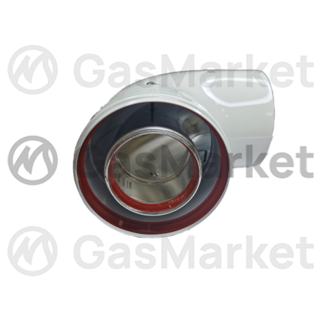 Угол универсальный промежуточный (колено универсальное) DR Thermo 90° Ø60/100 Y-003