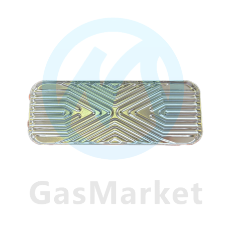 Теплообменник пластинчатый (вторичный)  19 пластин для котлов Vaillant/Protherm    0020038572