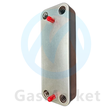 Теплообменник пластинчатый (вторичный) ГВС 12 пластин для котлов BAXI LUNA/DUO-TEC   5686670