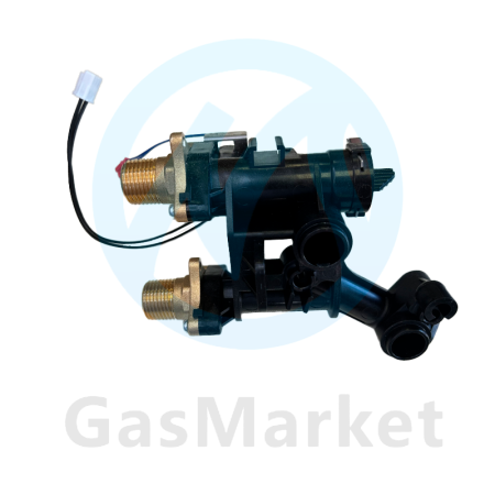 Гидроузел датчика протока ГВС для котлов Navien Deluxe C/E  30022050A