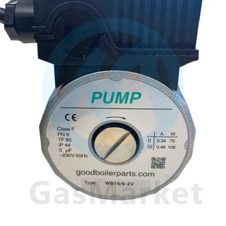Циркуляционный насос Pump WS15/6-2V (по часовой стрелке) для котлов Protherm    0020078492.PUMP