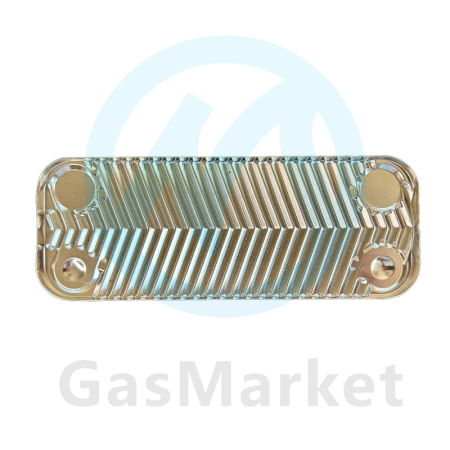 Теплообменник пластинчатый (вторичный) ГВС 16 пластин для котлов Navien NCB 700 35К  30018297A