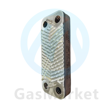 Теплообменник пластинчатый (вторичный)   для котлов MOGUCHI    MG08020002