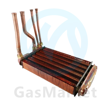 Теплообменник битермический для котлов Bosch/Buderus LOGAMAX U22/24/42/44/52/54 24K   87154065460