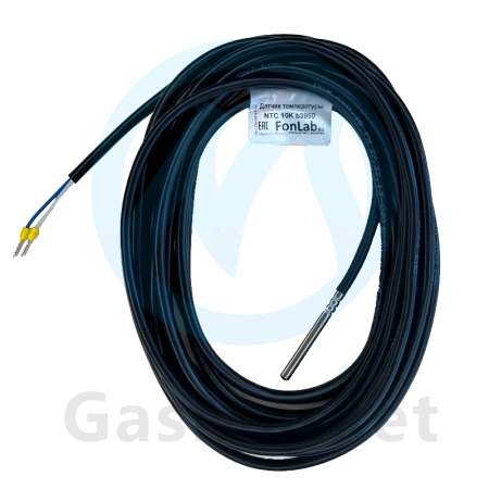 Датчик температуры 10K b3959 кабель 6 метров PVC для бойлеров Bosch/Buderus    APT00549