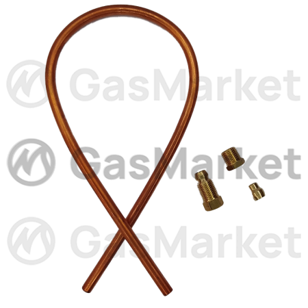 Трубка запальника d6, L-400mm. m10       AVG00098