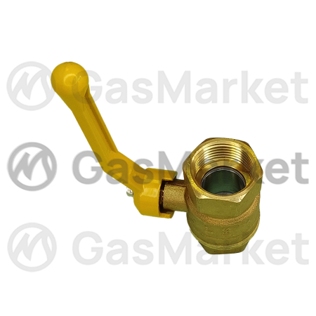 Кран шаровой VGS 11Б27П латунь 25mm x 1" гайка-гайка ручка