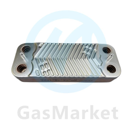 Теплообменник пластинчатый (вторичный)  10 пластин для котлов Kiturami    S792000006