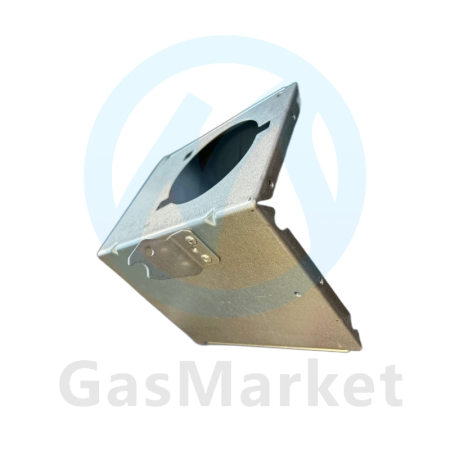 Коллектор камеры сгорания выпускной 18KW для котлов Bosch/Buderus   87186444650