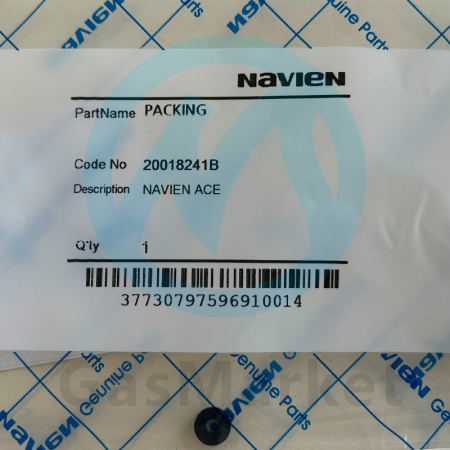 Прокладка (уплотнение) крана подпидки  для котлов Navien Ace/Atmo  (BH2423092A/20007021A) 20018241B