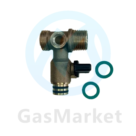 Кран подпитки  для котлов Ferroli Domicompact/Domina/Domitop  (39817740/39400550) 0189124