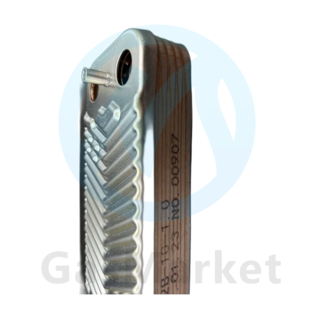 Теплообменник пластинчатый (вторичный)  10 пластин для котлов Kiturami    S792000006