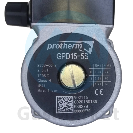 Двигатель цирк. насоса GPD 15-5S для котлов Protherm Jaguar/Leopard/Lynx   0020119604.D