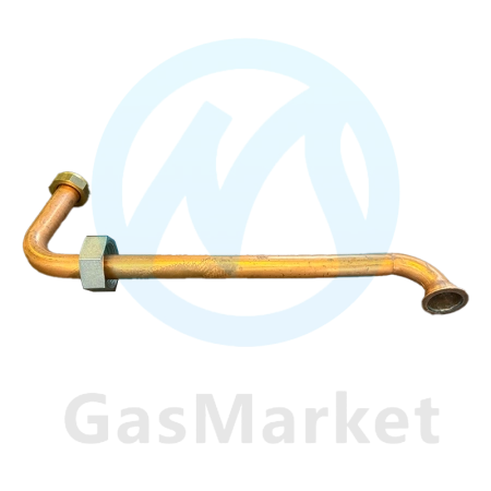 Патрубок  (труба обратной гидролинии) для котлов Buderus Logamax U052-24-28К/U054-24К  19928629