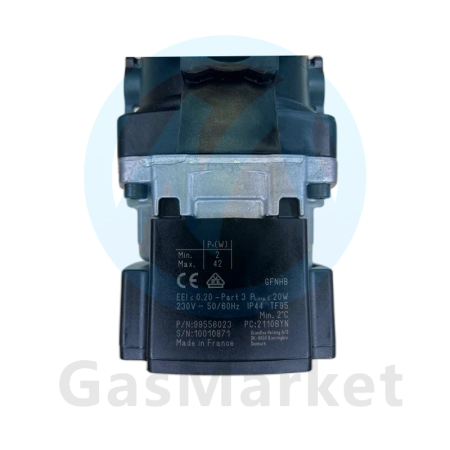 Циркуляционный насос Grundfos 15-60 AOKR AZA  для котлов     UPM3S