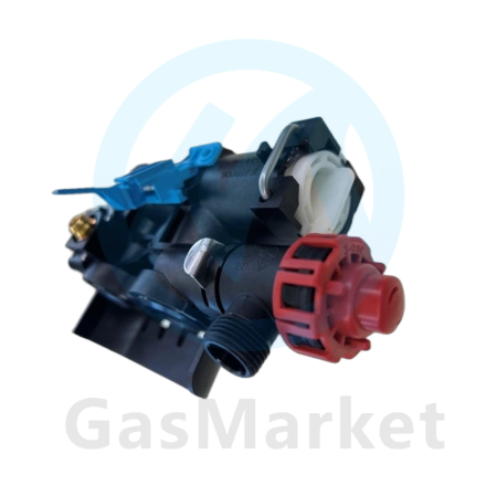 Гидроузел (гидроарматура DHW) для котлов Bosch/Buderus WBN6000/Logamax U072 28K  87186455600